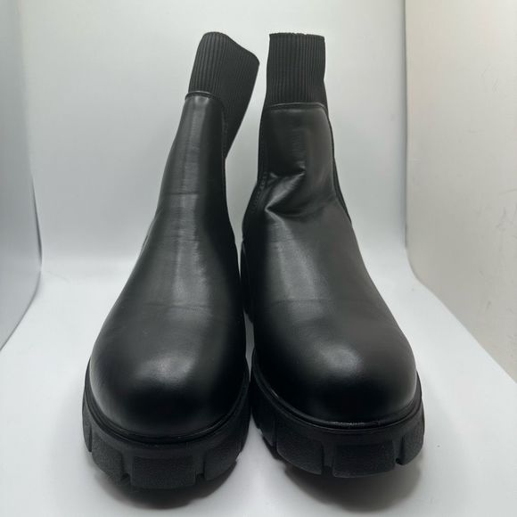 CUSHIONAIRE Women's slip on chelsea boot +Memory Foam 11 BLACK - Picture 2 of 7